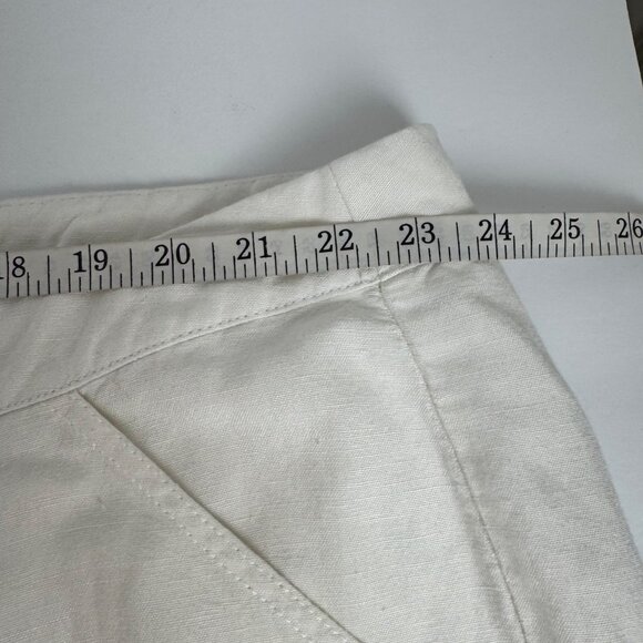 Lane Bryant Ivory Linen Rayon Wide Leg Lightweight Trouser Pants READ Sz 22/24 - Picture 6 of 10